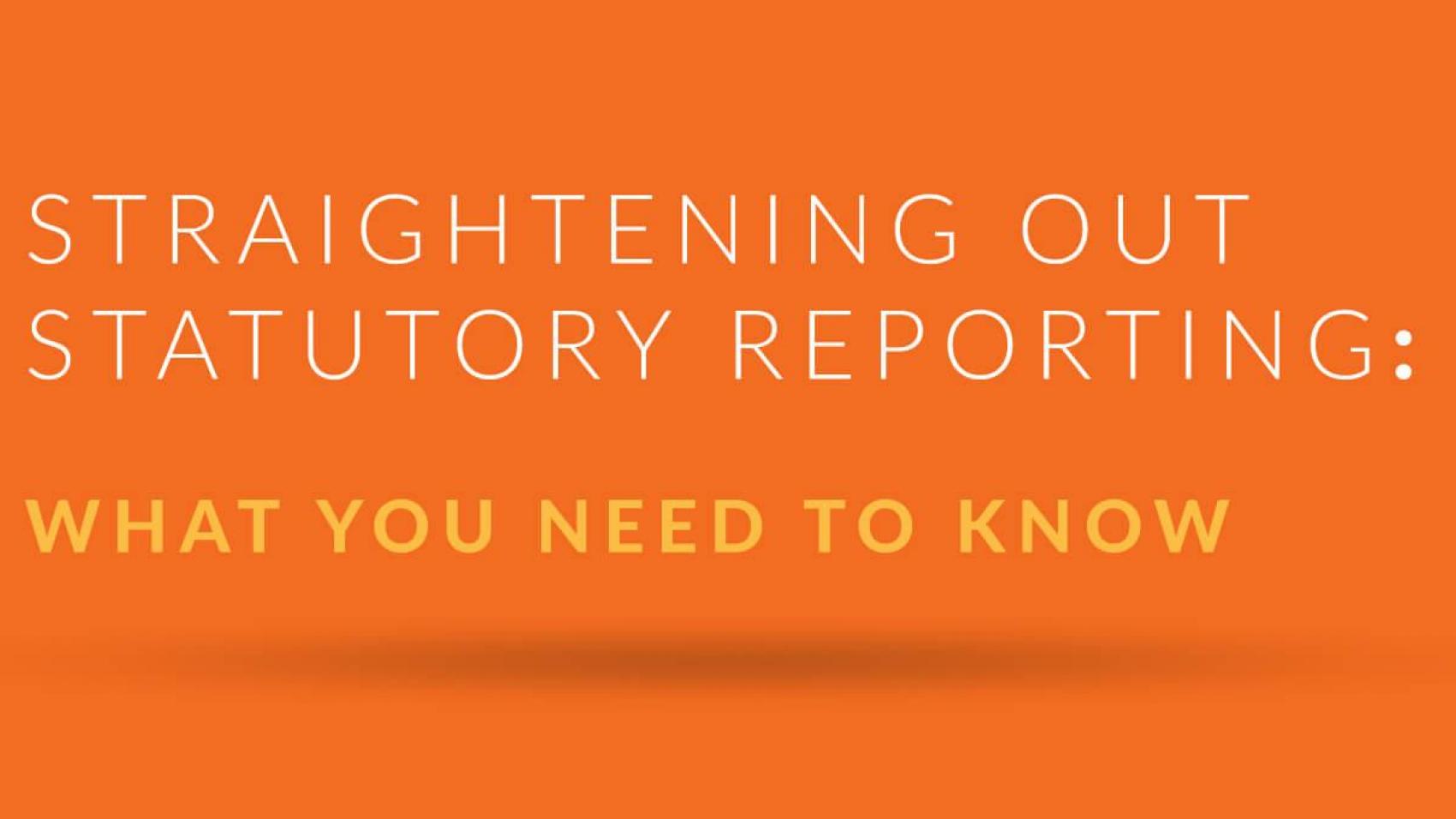 How Technology Can Improve Statutory Reporting Processes 