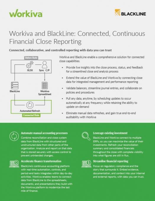 blackline connection datasheet