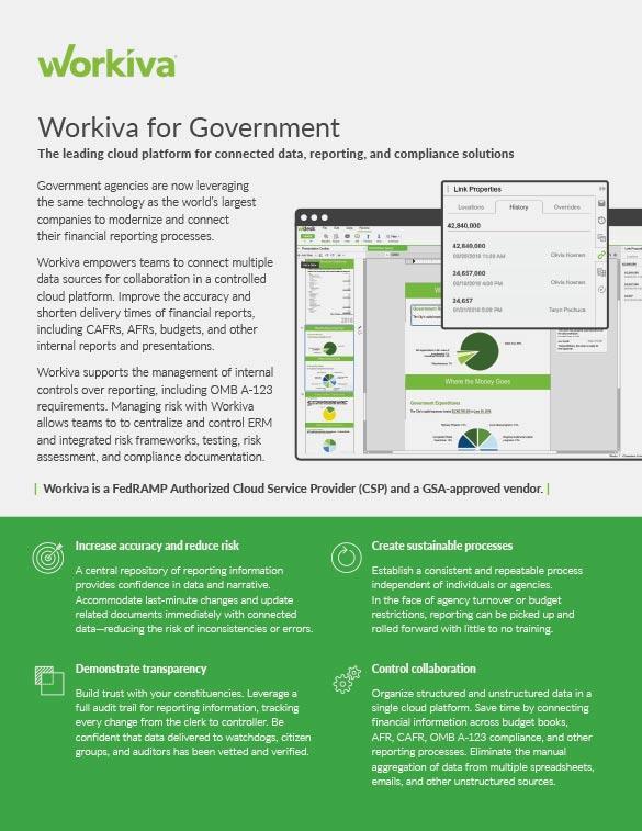 government datasheet