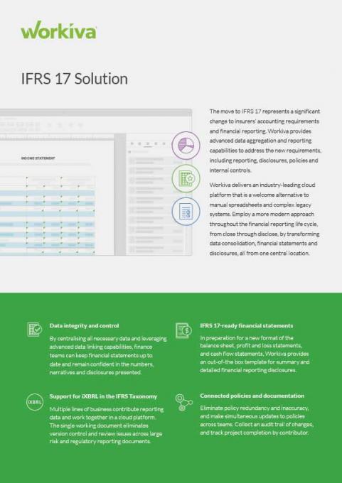 IFRS 17 Datasheet