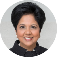 Headshot of Indra Nooyi