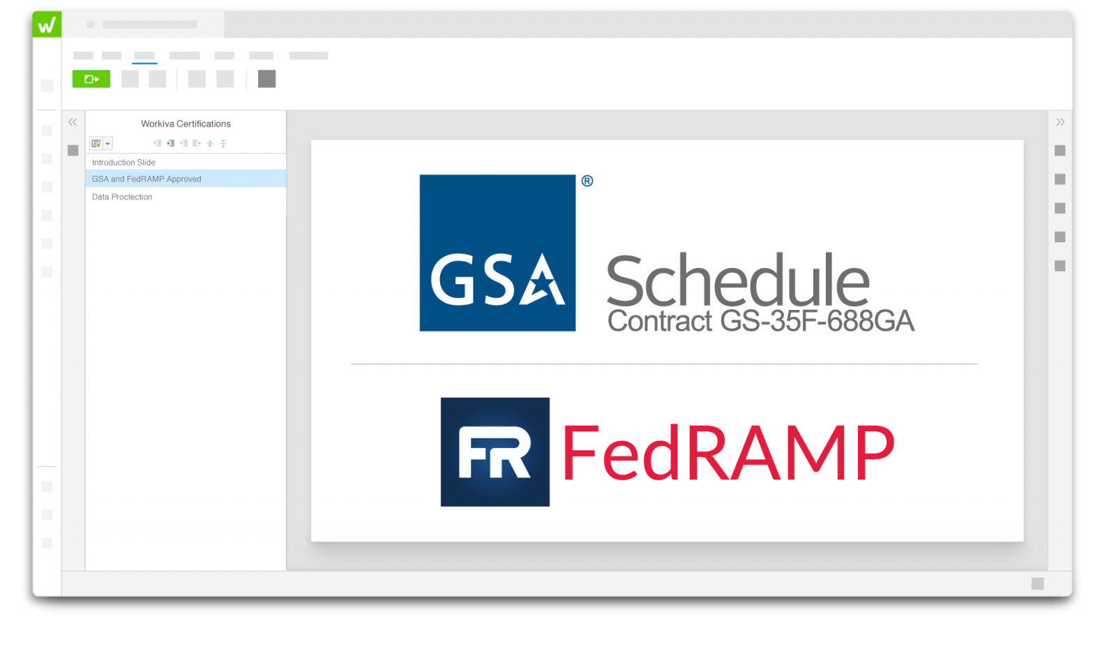 GSA Schedule and FedRAMP Moderate